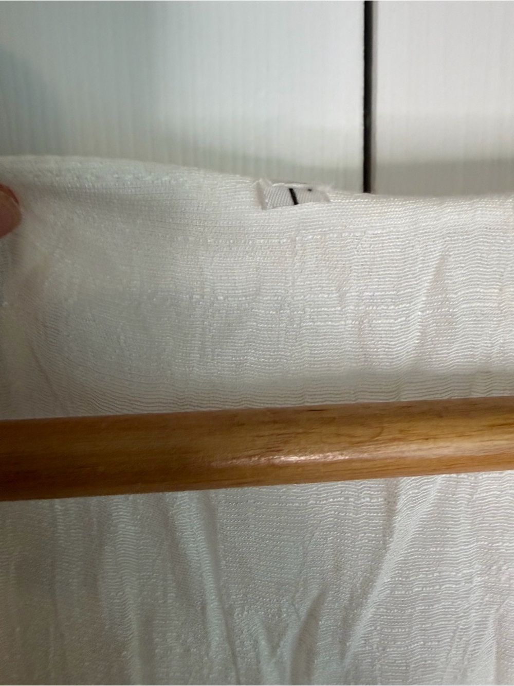 Lightweight Cream Button-Front Sundress - Picture 4 of 4